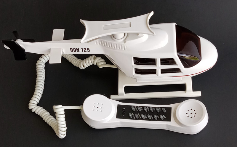Helicopter phone Chopper telephone, NEW