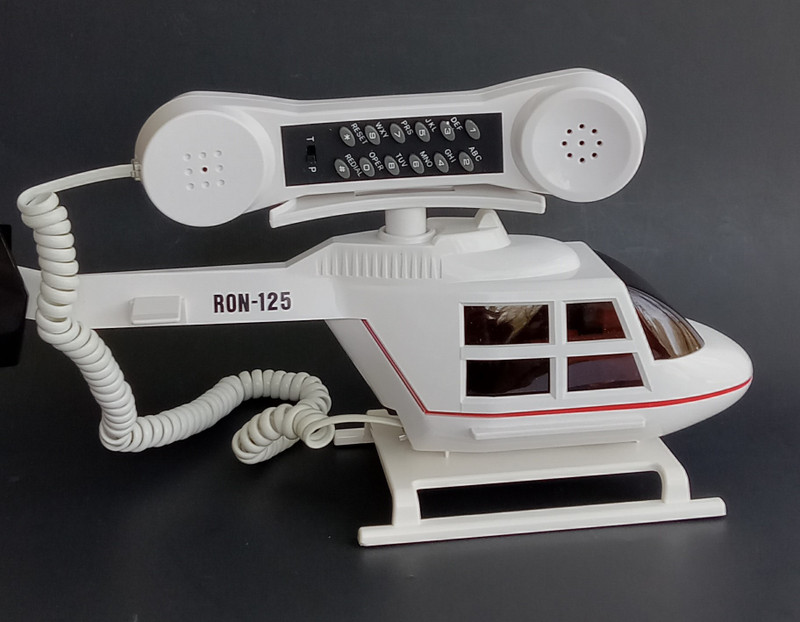 Helicopter phone Chopper telephone, NEW