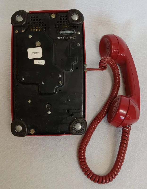 Red 500 Rotary Telephone