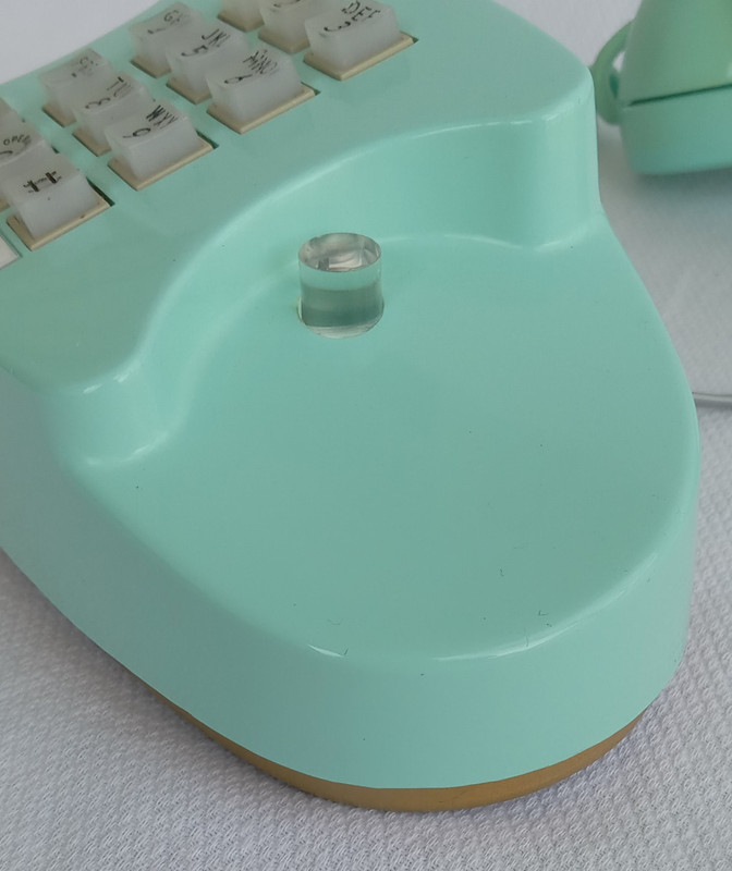 Turquoise Princess Touchtone phone