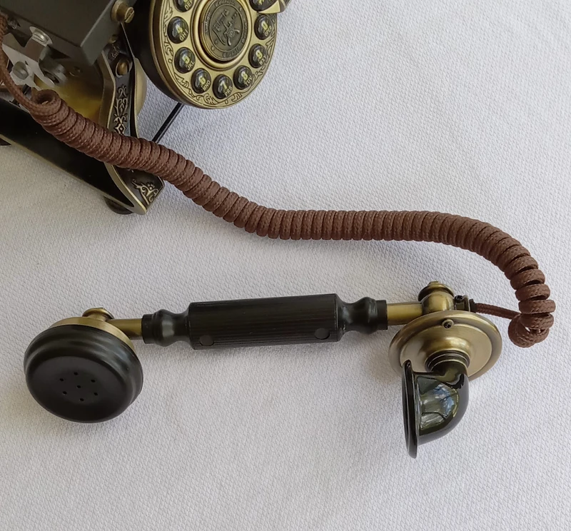Antique phone Paramount Eiffel Tower 1892 , works