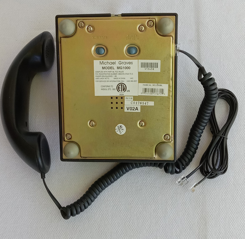 Michael Graves Designed Telephone model MG1000