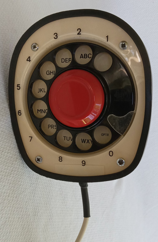  Persian Gray Ericofon  Fully working Beauty rotary dial