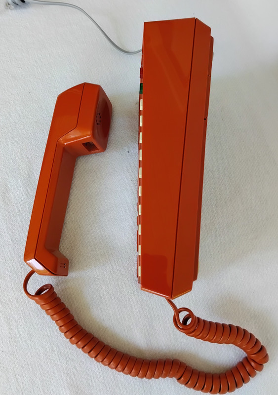 Orange  Touch a matic  Western Electric 