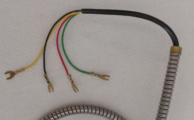   Armored handset cord for payphones 32" NEW
