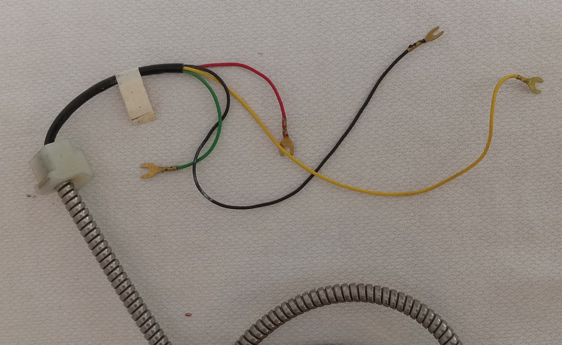   Armored handset cord for payphones 32" NEW