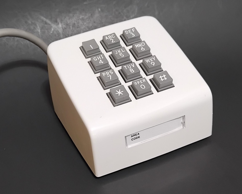   F -56309 Switchboard and Station Dial  with manual  White