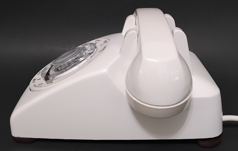 White 500 Rotary Telephone 1960