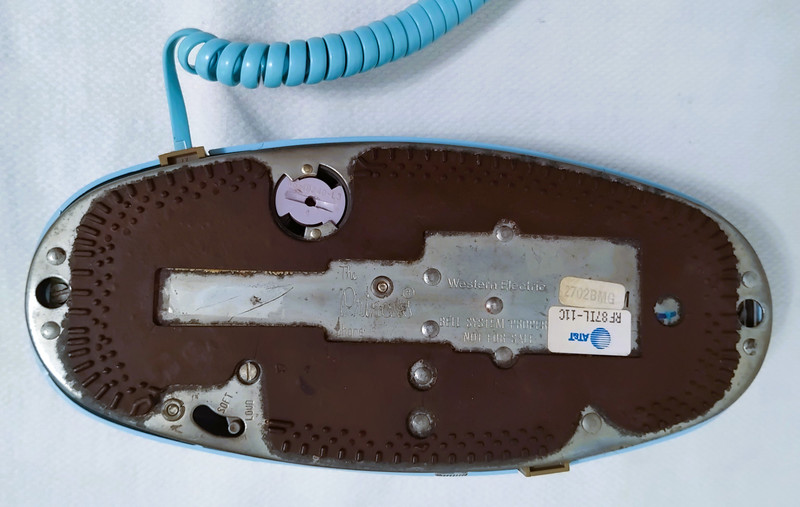 Blue Princess Phone Touch Tone phone