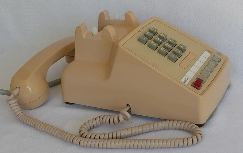 Multi Line touch tone office phone, ITT with 6 Buttons