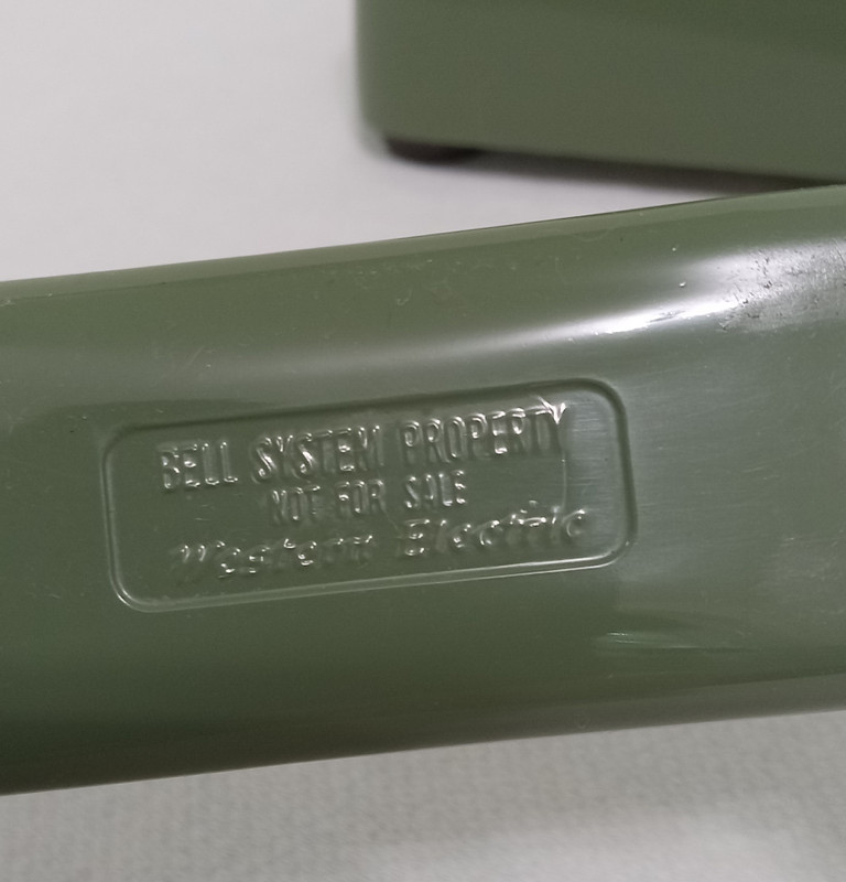 Moss Green Western Electric telephone 2500 touch tone beauty Works  