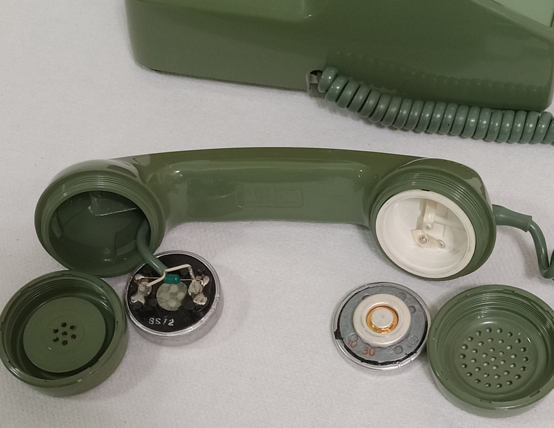 Moss Green Western Electric telephone 2500 touch tone beauty Works  