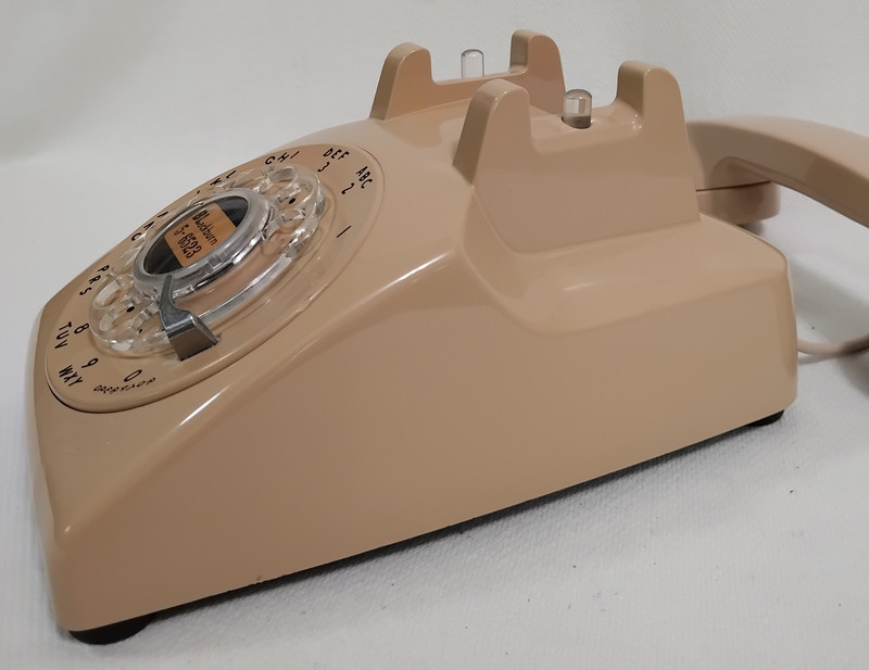 Western Electric 500 desk phone Rose Beige WE 1954  "Blackburn"