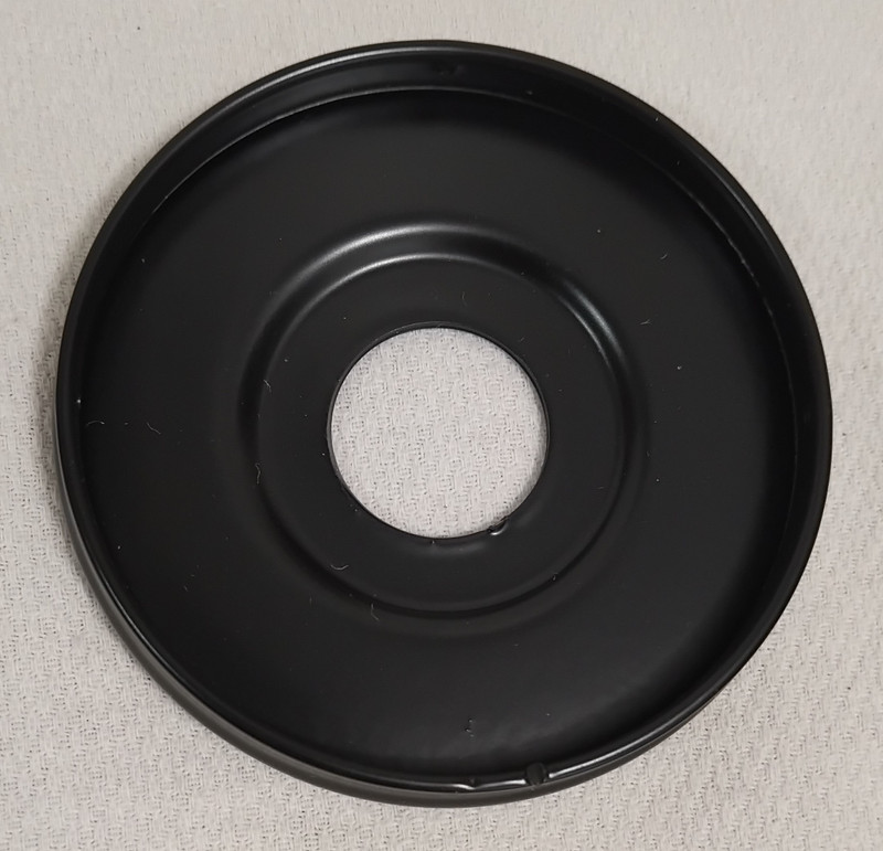 Black faceplate Candlestick Wood wall phone