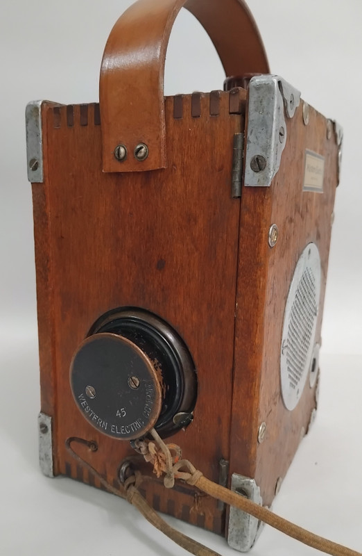 Rare 1895 Western Electric Linemans wood Phone- Tester 