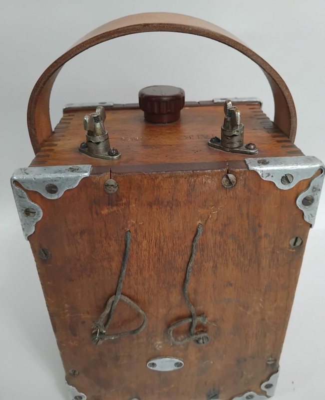 Rare 1895 Western Electric Linemans wood Phone- Tester 