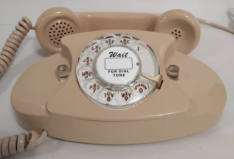 Beige Princess phone 701B  NOS  New in Box