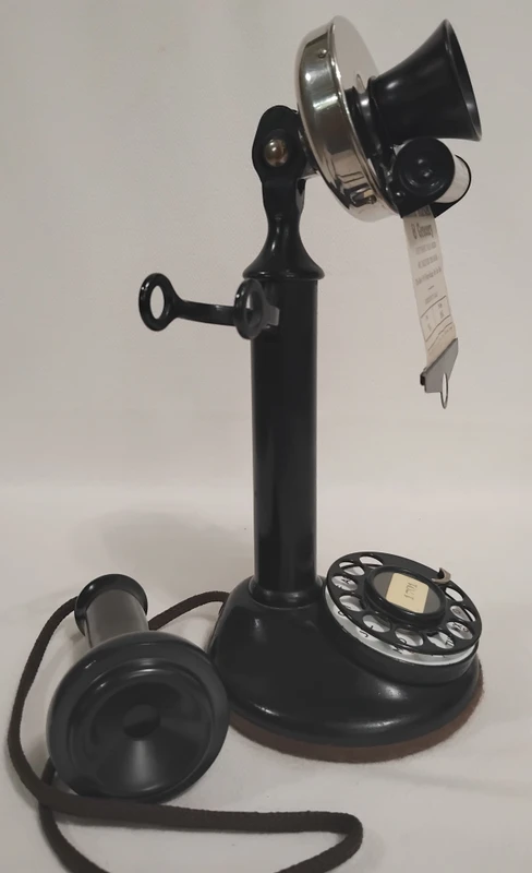 Western Electric 51AL candlestick #2 dial Rare Scroll attachment