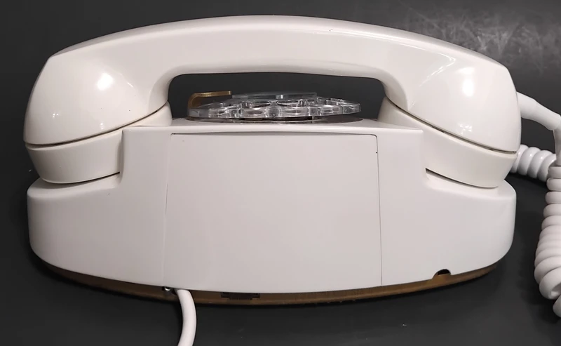 White Western Electric Princess  telephone 702B