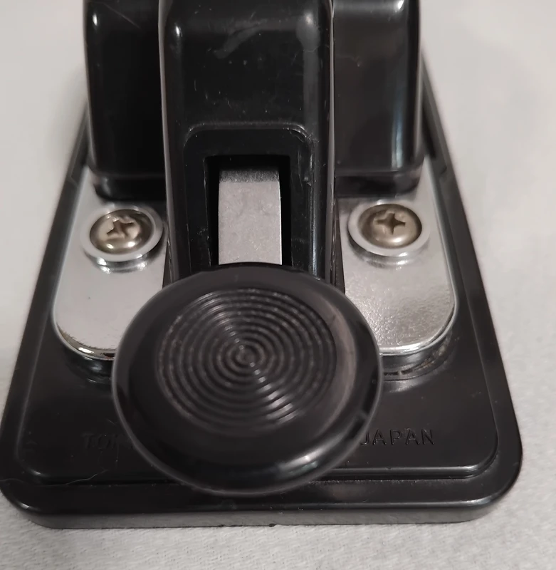  MCL Telegraph Key original wood base telegraph