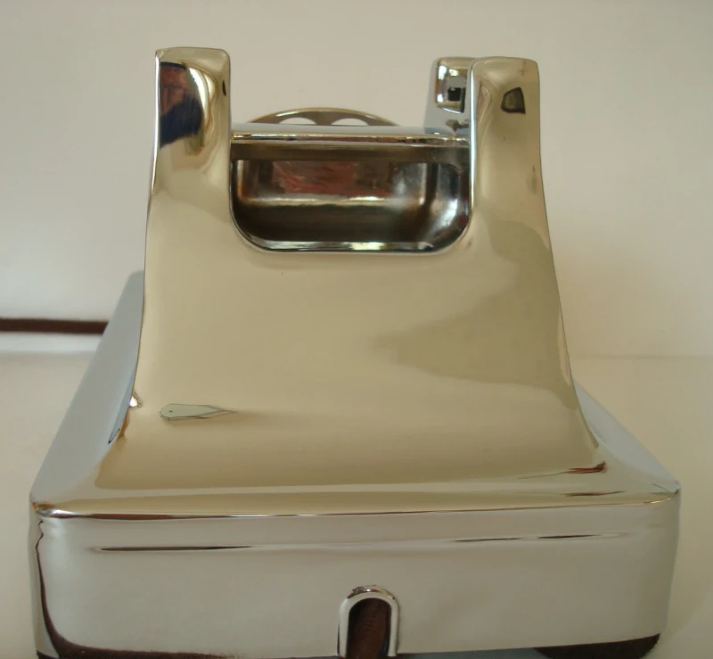 Antique Western Electric telephone Model 302 "PREWAR" Restored Chrome Beauty