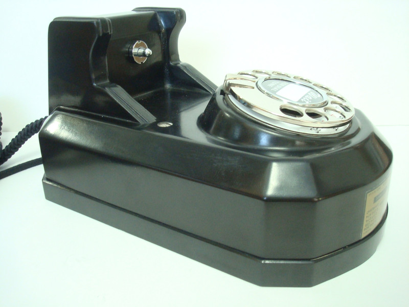 AE35   Monophone  Art Deco wall telephone 