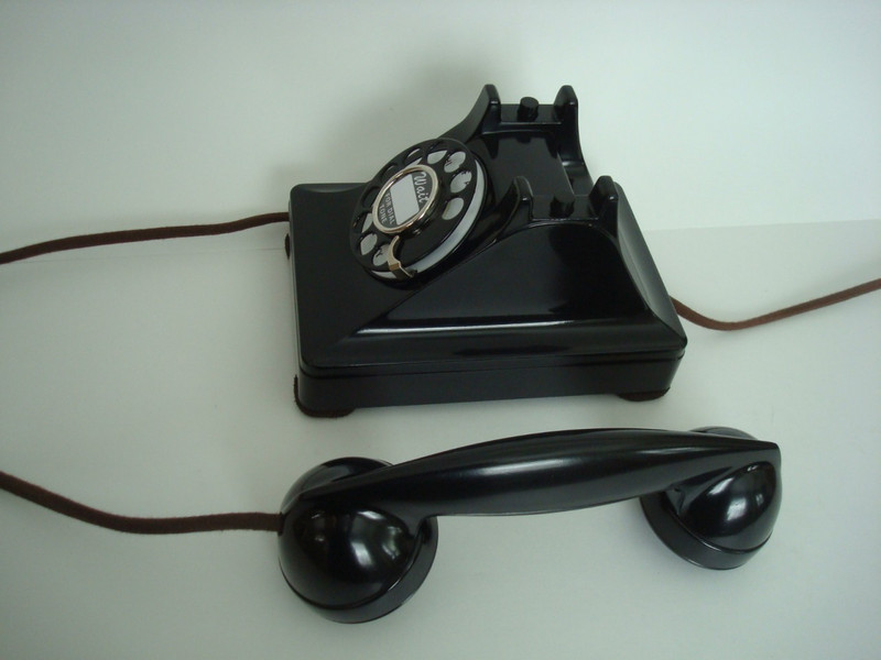 Western Electric Prewar metal 302  rotary telephone Restored  Working 