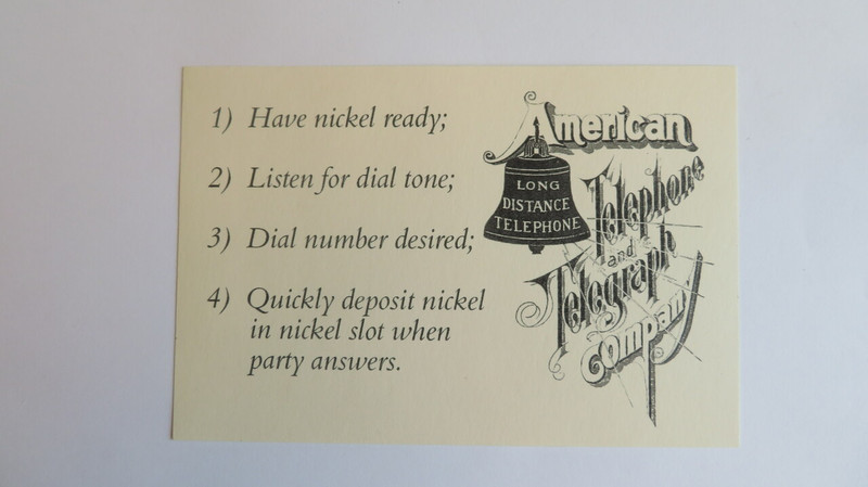 Pay phone Top Flag card 3 Slot Payphone AT&T