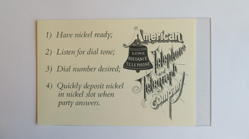 Pay phone Top Flag card 3 Slot Payphone AT&T