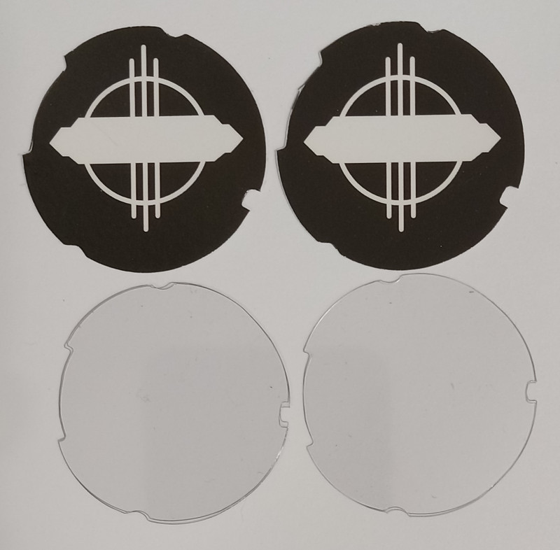 Automatic Electric Dial Card - Circle Design. 