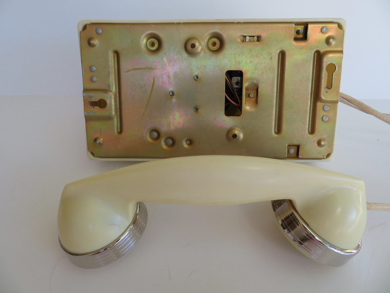 Ivory 354 Wall telephone Chrome edition 