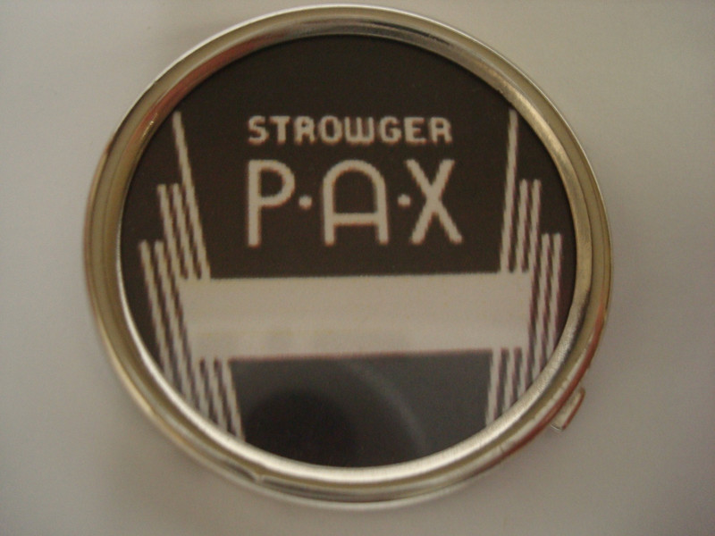 PAX telephone dial center set in Chrome