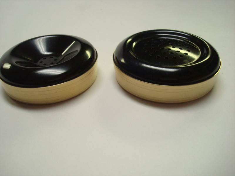 F1 handset polished  Brass band set with caps 