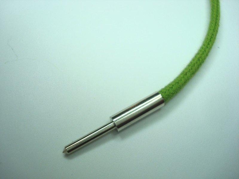 20B transmitter cord  Green spade pin 