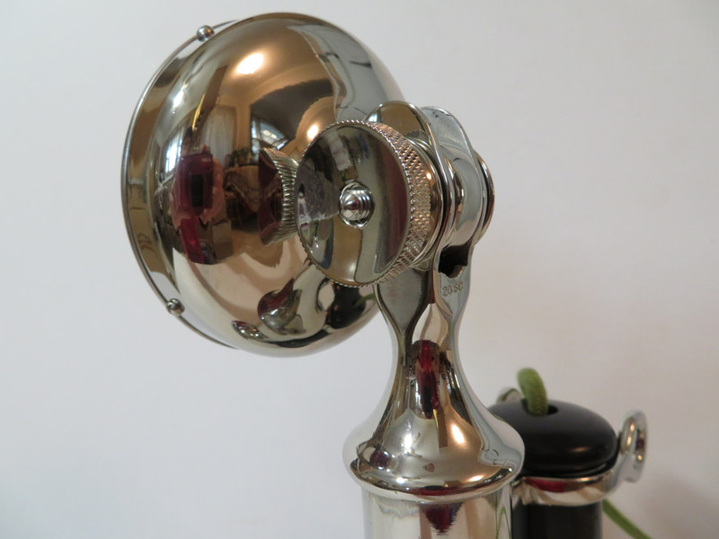 Original 20SC  Candlestick telephone  Nickel plated Brass 