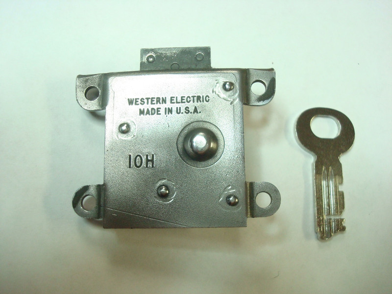 Western Electric 10H upper housing lock  New old  stock