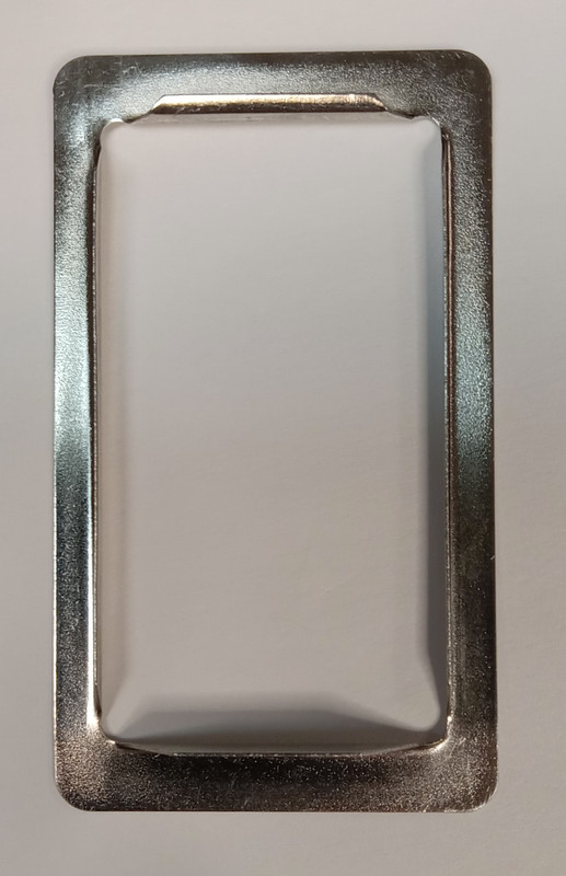 Hopper frame for 3 slot payphones 