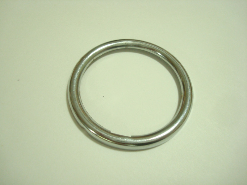 Stromberg Carlson Chrome dial number card  retainer ring for clear fingerwheels 