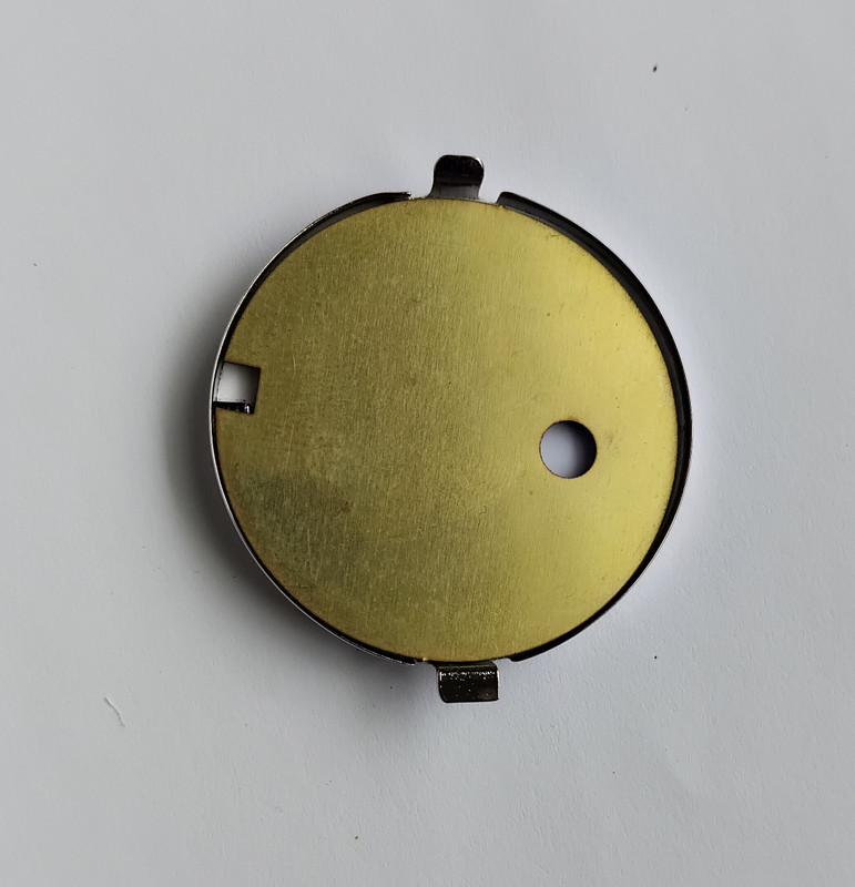 Western Electric telephone dial center set CHROME