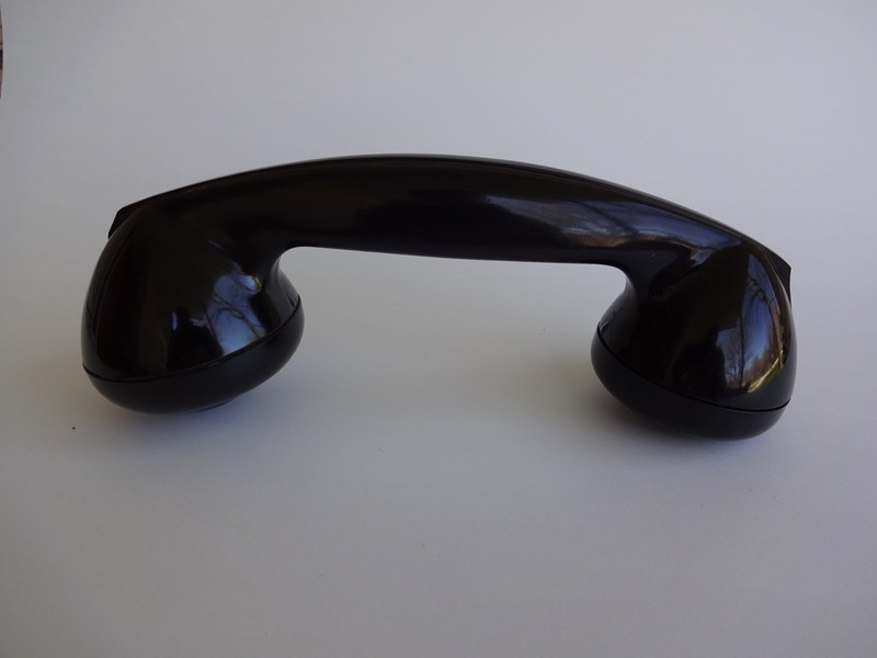 Leich Bakelite vented  handset 