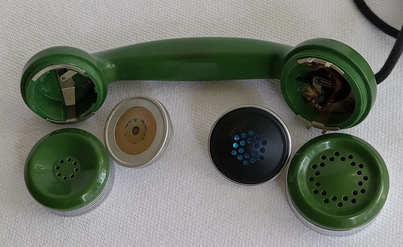 Automatic  Electric Jade Green AE40 phone with chrome Trim