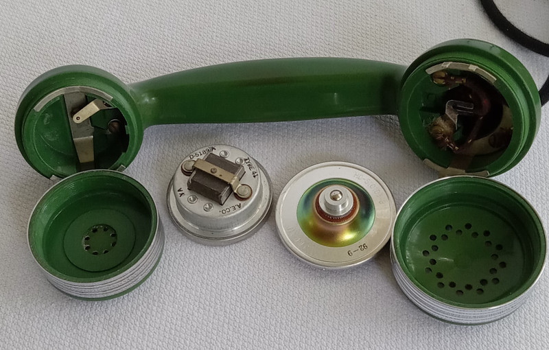 Automatic  Electric Jade Green AE40 phone with chrome Trim