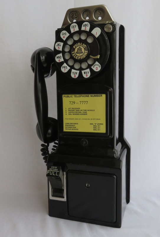   233G Payphone 3 slot pay phone  
