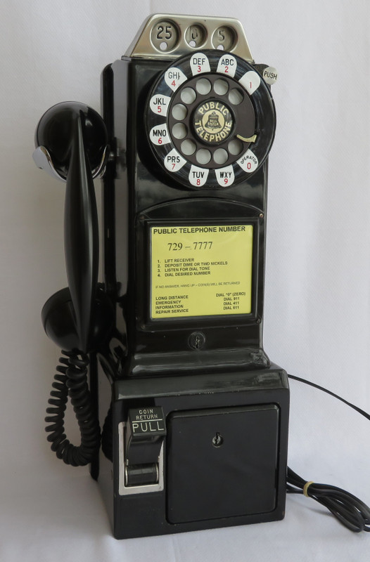   233G Payphone 3 slot pay phone  
