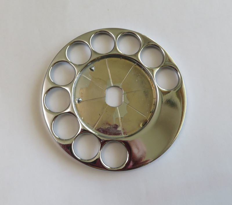 Chrome dial finger wheel AE chrome 