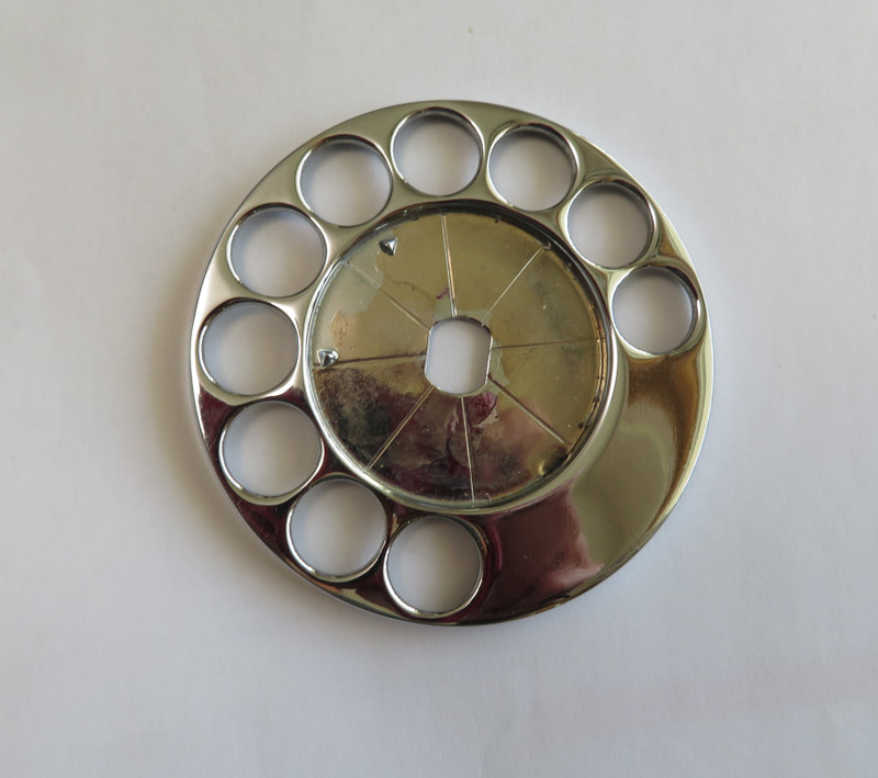 Chrome dial finger wheel AE chrome 