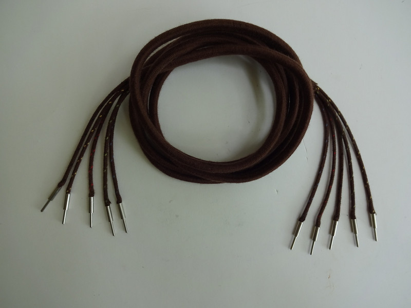   Antique loop antenna   5 conductor brown cloth covered cord Pin /Pin  Antique loop antenna  