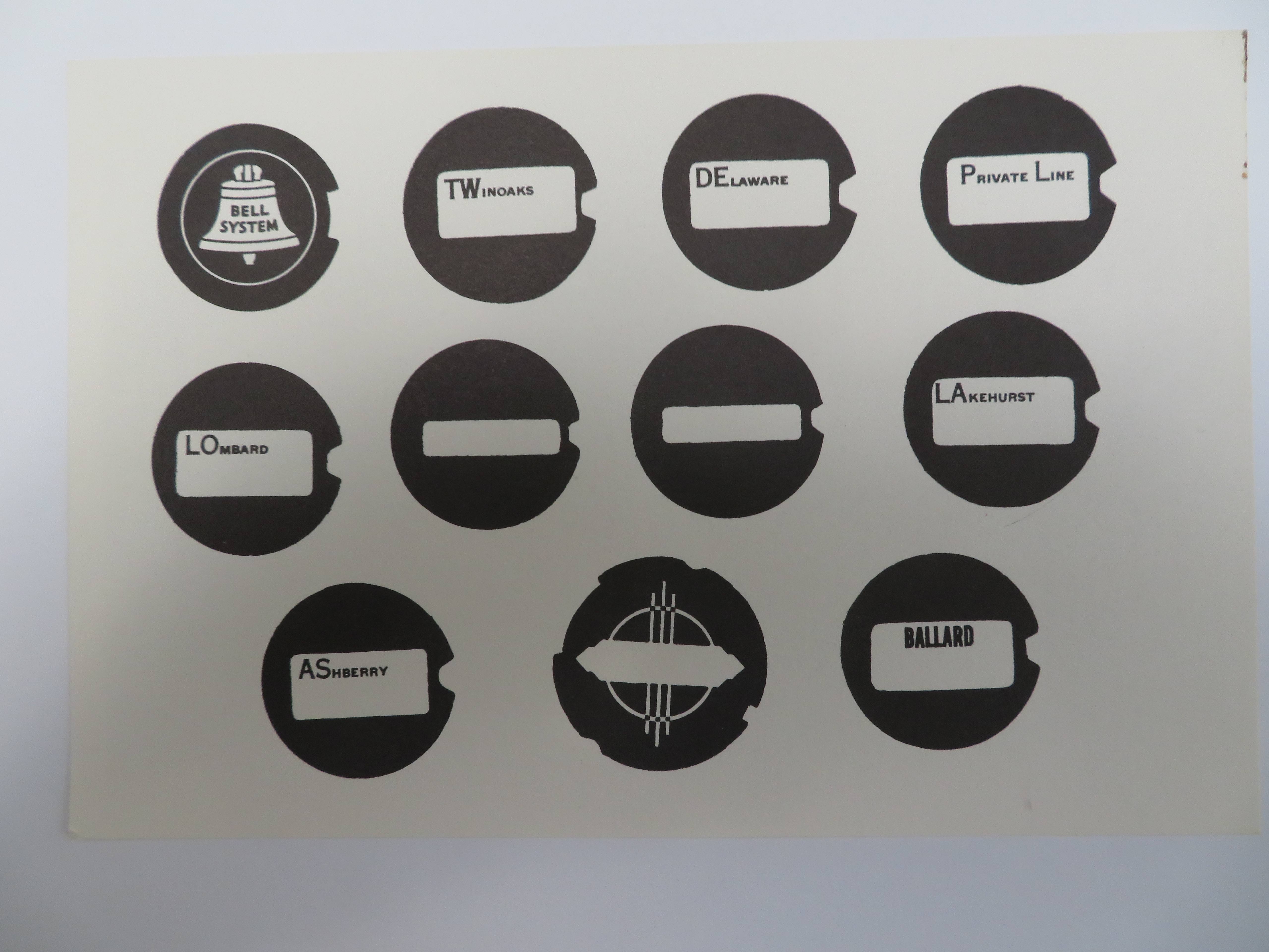rotary phone dial label template