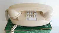 Ivory Princess touch tone telephone