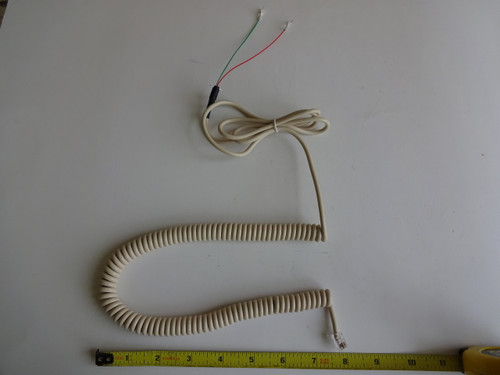 Ericofon telephone line or wall cord original like with a modular plug ...